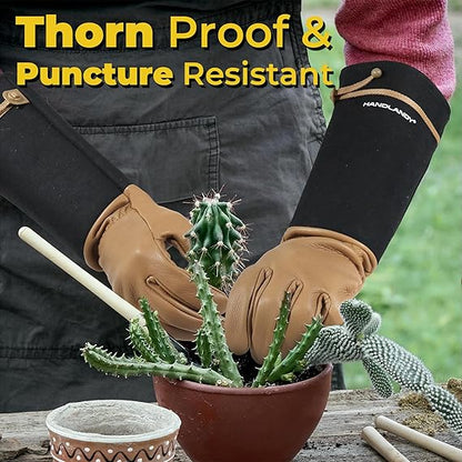 Handlandy Rose Pruning Gloves-available in a range of stylish colors