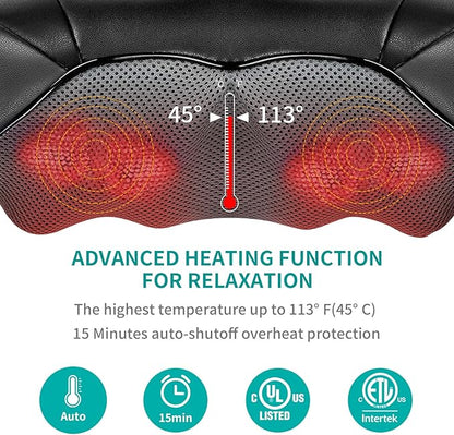 Nekteck Shiatsu Neck and Back Massager