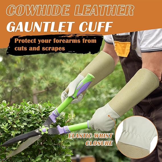 Handlandy Rose Pruning Gloves-available in a range of stylish colors