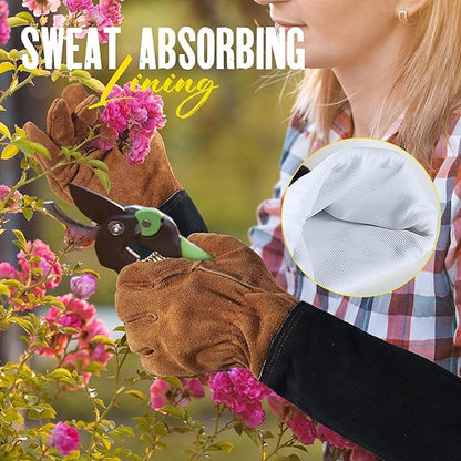 Handlandy Rose Pruning Gloves-available in a range of stylish colors