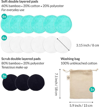 Eco-Friendly Reusable Cotton Rounds