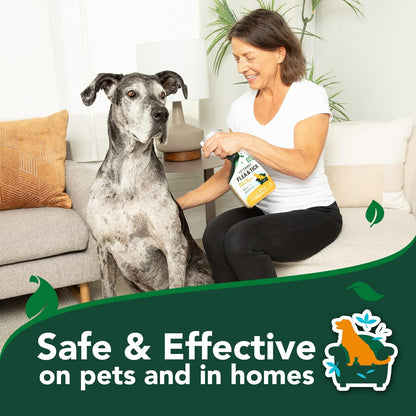 Vet’s Best Flea and Tick Home Spray for Dogs, 32OZ