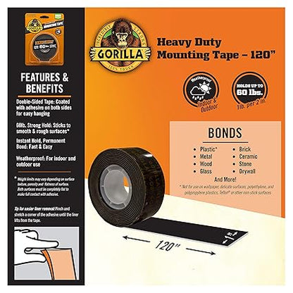 Gorilla Heavy Duty Mounting Tape