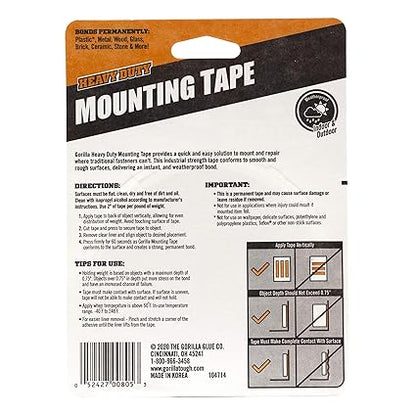 Gorilla Heavy Duty Mounting Tape