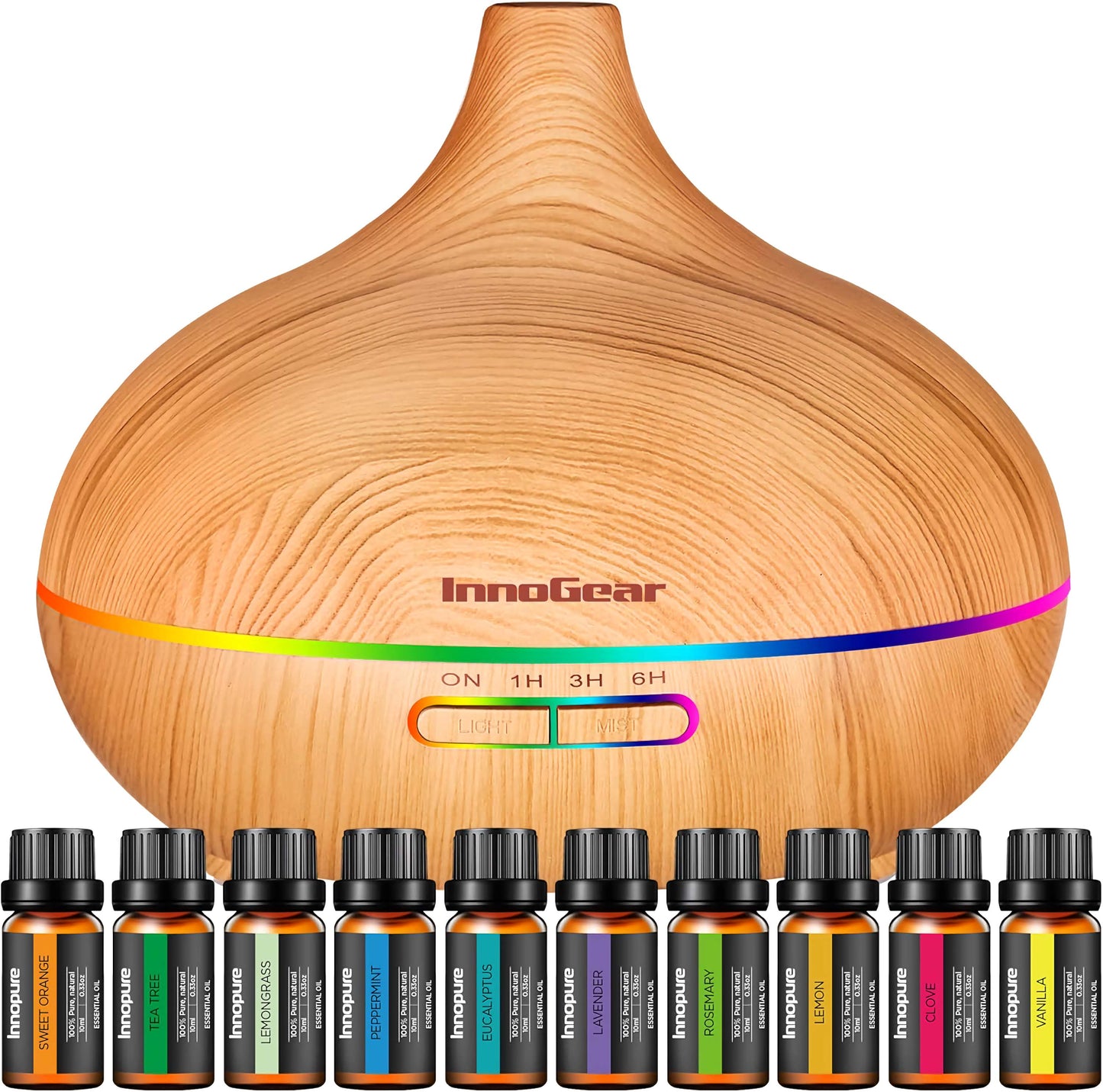 Aromatherapy Diffuser with Essential Oils