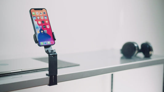 Universal phone holder at          https://magapam.com