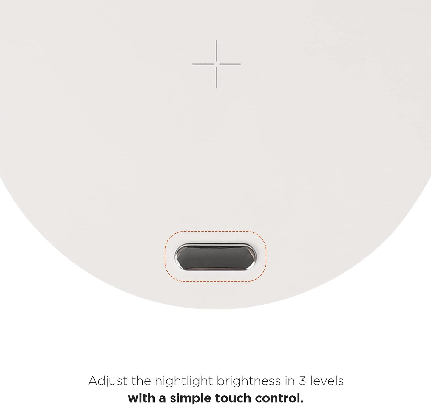 Modern Simple Wireless Charging Nightlight (Wood), Max.15W Fast Wireless Charger, Touch Control, 3-Level Brightness, for Galaxy S10/S20/Note 10, iPhone X/11/11 Pro, Airpods 2, LG V50/G7/G8