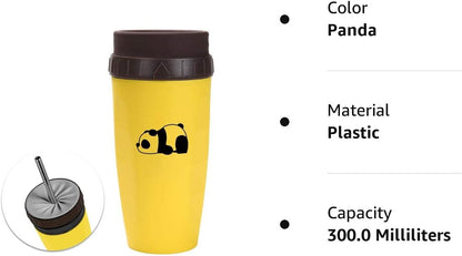 Marvelous Twizz Coffee Cup Aperture Mug with Straw Double Silicone TikTok Leak Proof and Insulated Revolutionary Twist Plastic Travel Mug, Lidless