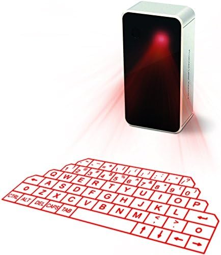 Laser Keyboard, Virtual Wireless Bluetooth Portable Projection Keyboard for Smart Phone PC Tablet Laptop