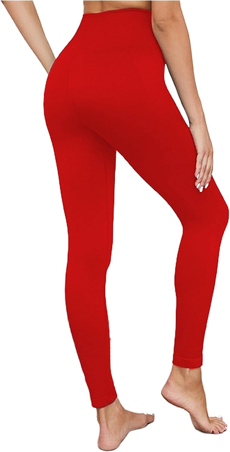 Workout High Waist Legging for Women, Buttery Soft Yoga Legging Stretch Pants Butt Lifting Tummy