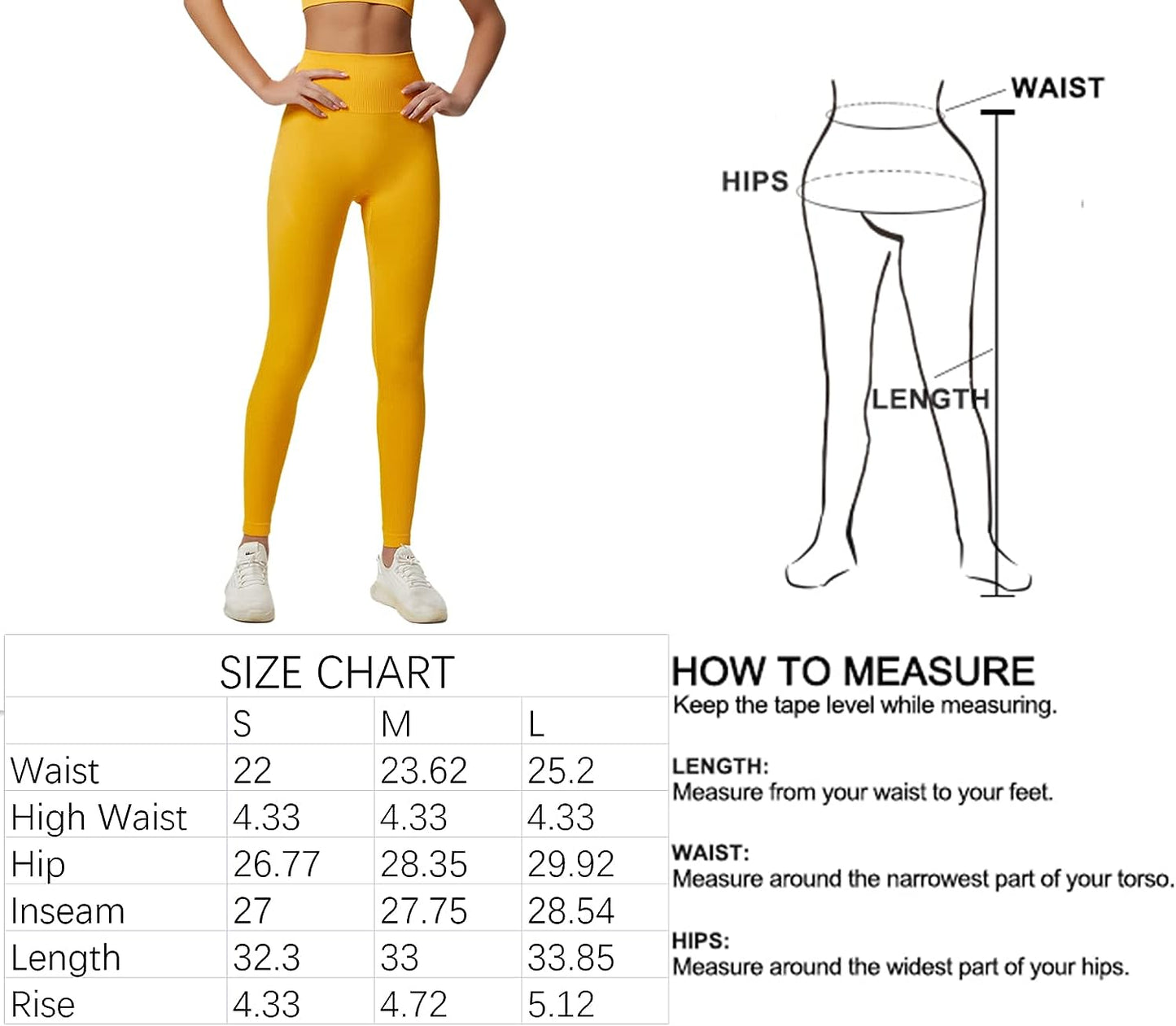 Workout High Waist Legging for Women, Buttery Soft Yoga Legging Stretch Pants Butt Lifting Tummy