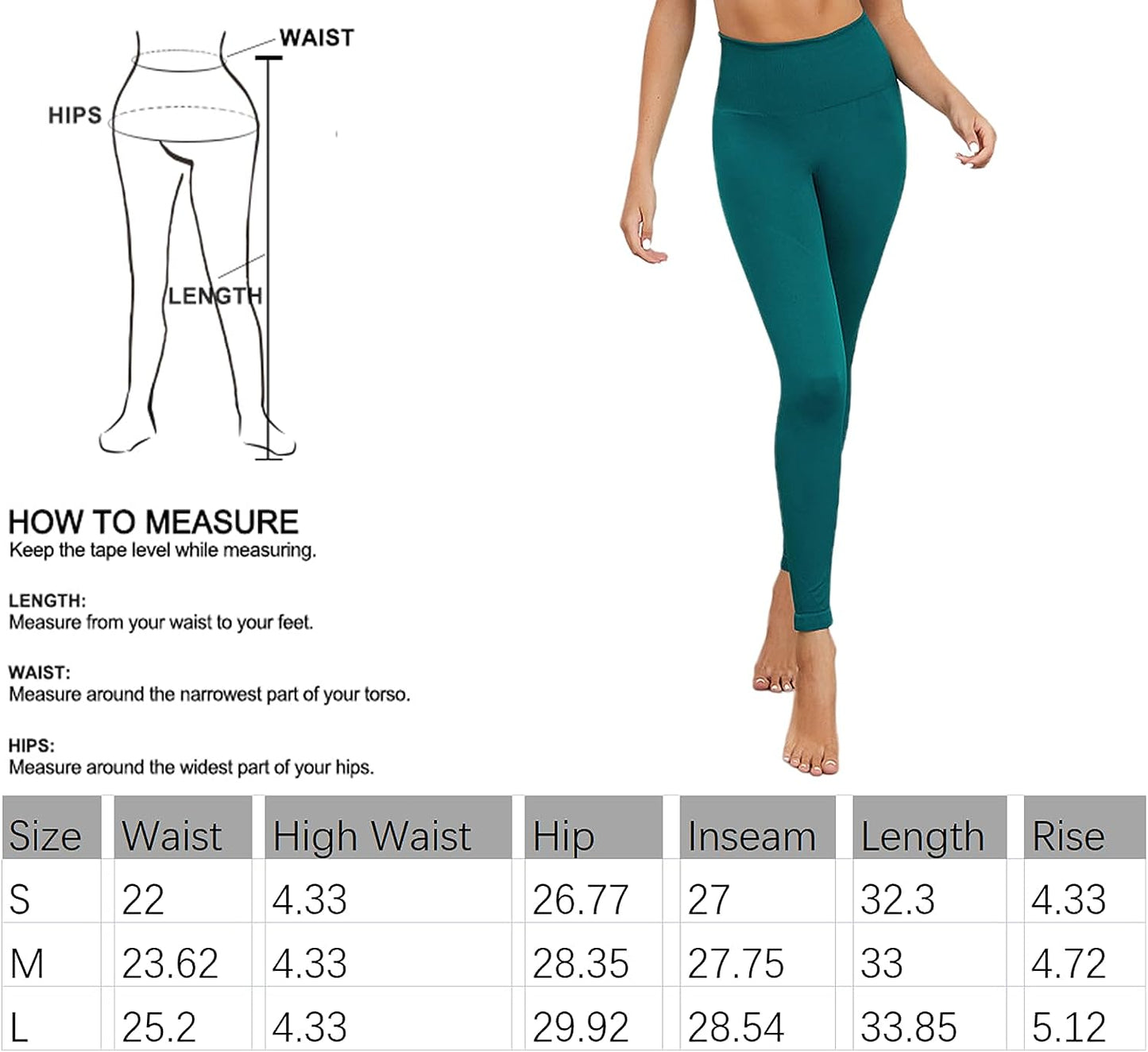 Workout High Waist Legging for Women, Buttery Soft Yoga Legging Stretch Pants Butt Lifting Tummy