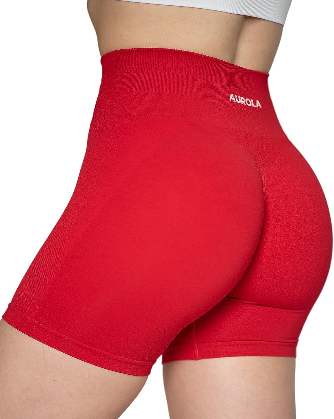 FIRST RANK Intensify Workout Shorts for Women Seamless Scrunch Short Gym Yoga Running Sport Active Exercise Fitness Shorts