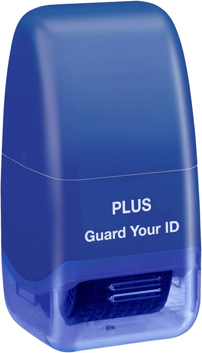 Guard Your ID Roller Identity Security Stamp Roller (Blue) IS-520CM