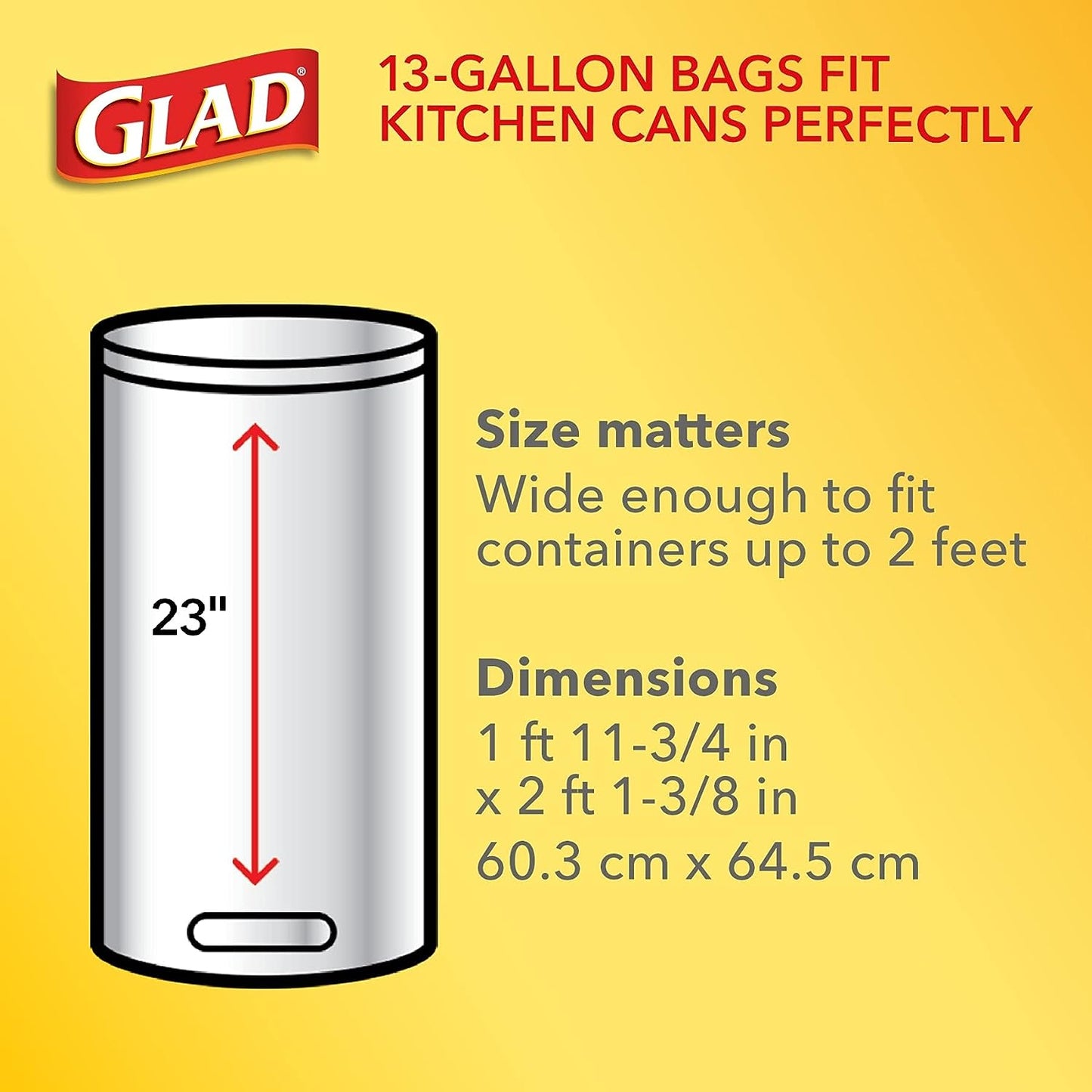 Glad OdorShield, Small Drawstring Trash Bags, Beachside Breeze, 80 Count