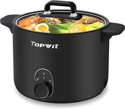 First-Class Electric Pot, 1.5L Non-stick Ramen Cooker, Multi-Function Hot Pot Electric for Pasta, Noodles, Steak, Egg, Electric Cooker with Dual Power Control, Over-Heating and Boil Dry Protection, Dorm Room Essentials, Green