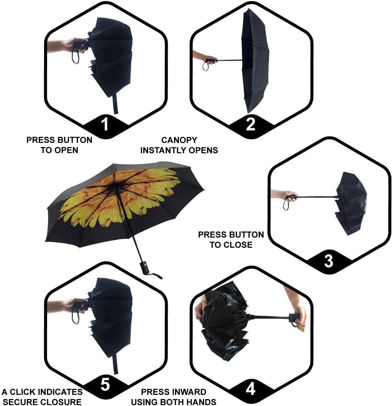 Travel Umbrella Windproof Automatic Umbrellas-Factory Outlet umbrella