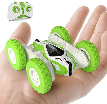 Remote Control Car for Kids, 360 ° Rotating Double Sided Flip RC Stunt Car, 2.4GHz 4WD Toy Car with Rechargeable Battery for 45 Min Play, Great Gifts for Boys and Girls Visit the Tecnock Store