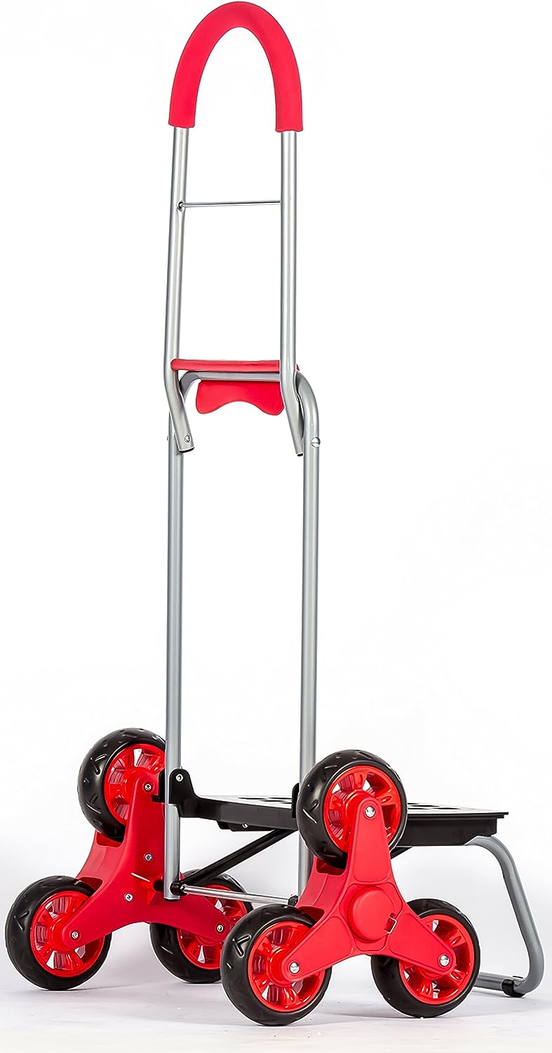 Products Stair Climber Trolley Dolly MM 2, Red Handtruck Hardware Garden Utilty Cart