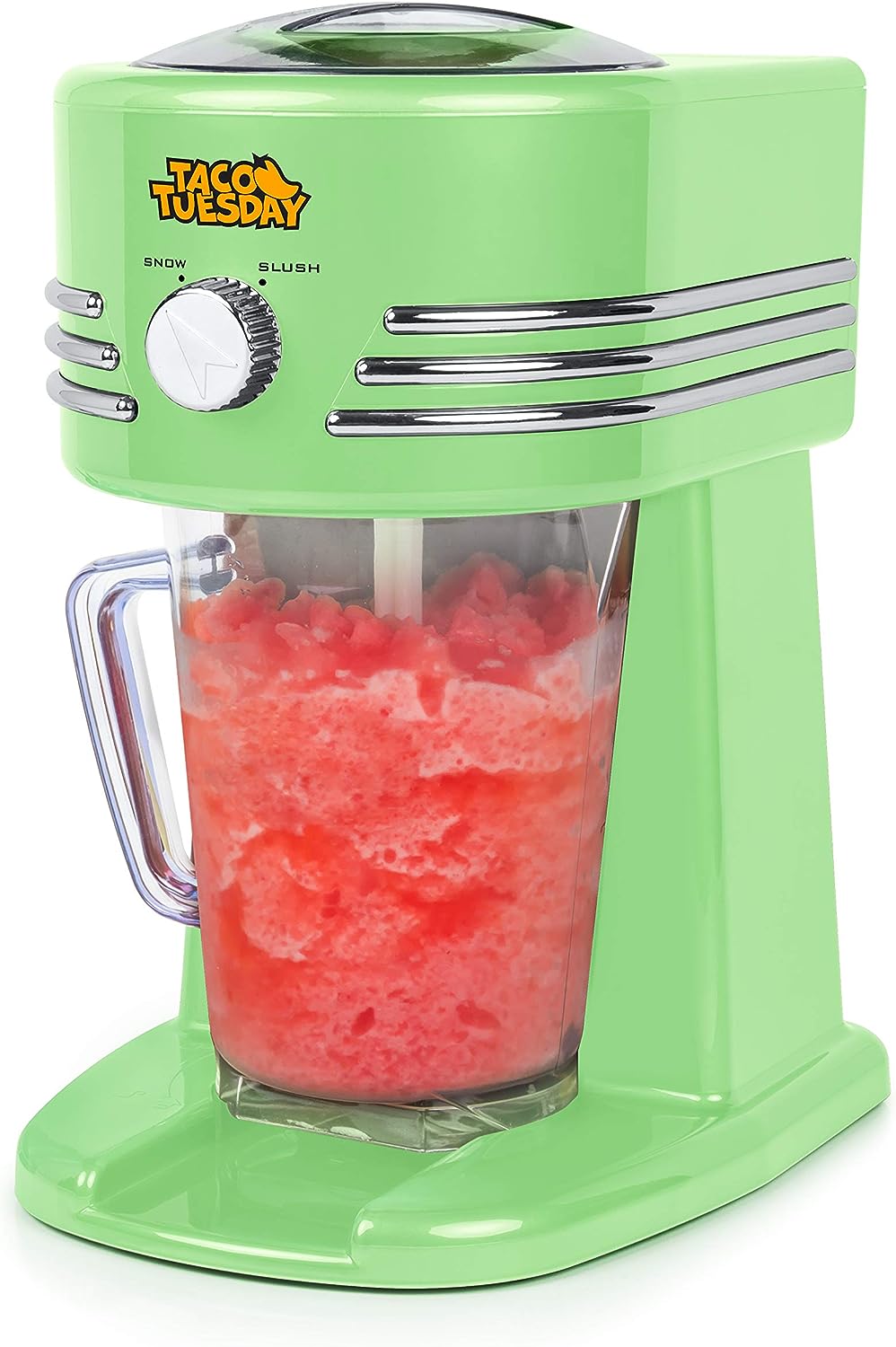 Margarita Machine - Blender for Smoothies, Margaritas, Daiquiris, and Slushies - Red - 64-Ounce