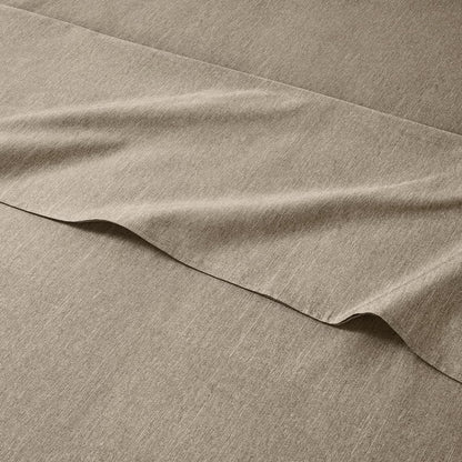 King Size Sheet Set - Breathable & Cooling - Hotel Luxury Bed Sheets - Extra Soft - Deep Pockets - Easy Fit - 4 Piece Set - Wrinkle Free - Comfy - Dark Grey Bed Sheets - Kings Sheets - Fitted Sheets