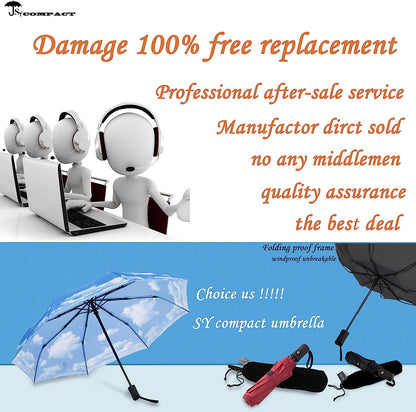 Travel Umbrella Windproof Automatic Umbrellas-Factory Outlet umbrella