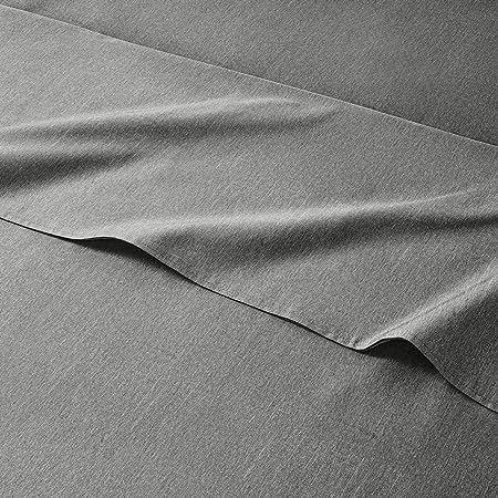 King Size Sheet Set - Breathable & Cooling - Hotel Luxury Bed Sheets - Extra Soft - Deep Pockets - Easy Fit - 4 Piece Set - Wrinkle Free - Comfy - Dark Grey Bed Sheets - Kings Sheets - Fitted Sheets